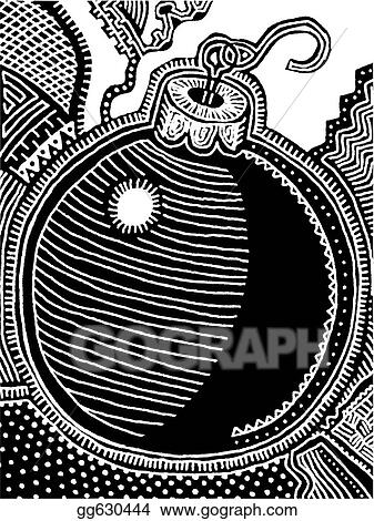 Christmas Tree - B&W